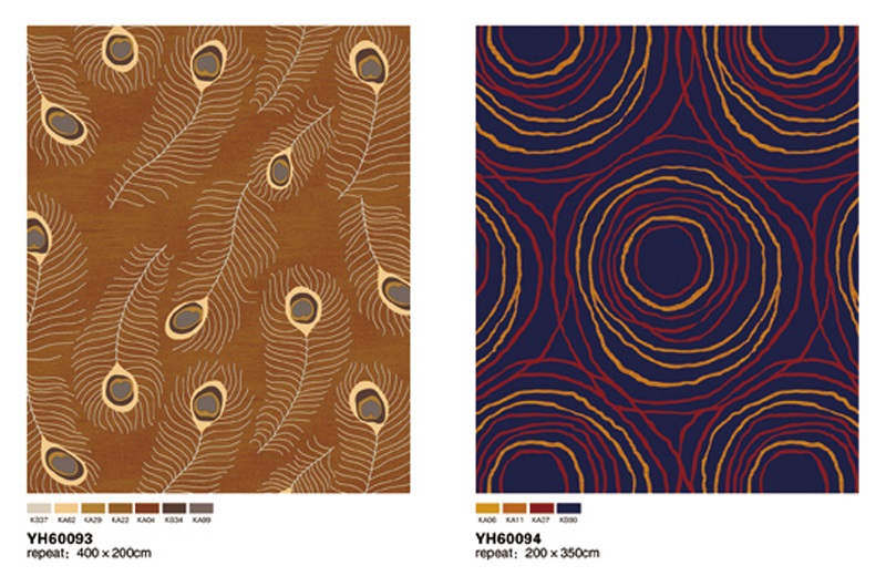 Printed Carpet For Public Area Carpet