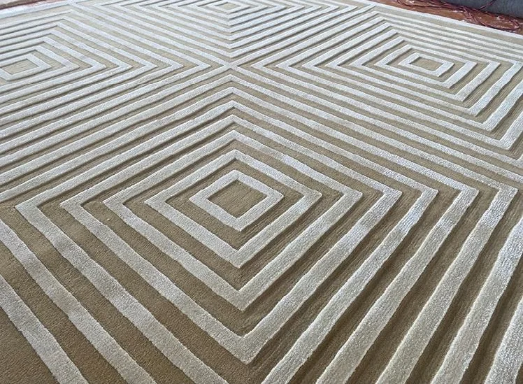 custom hand tufted wool carpet indoor rug for living room