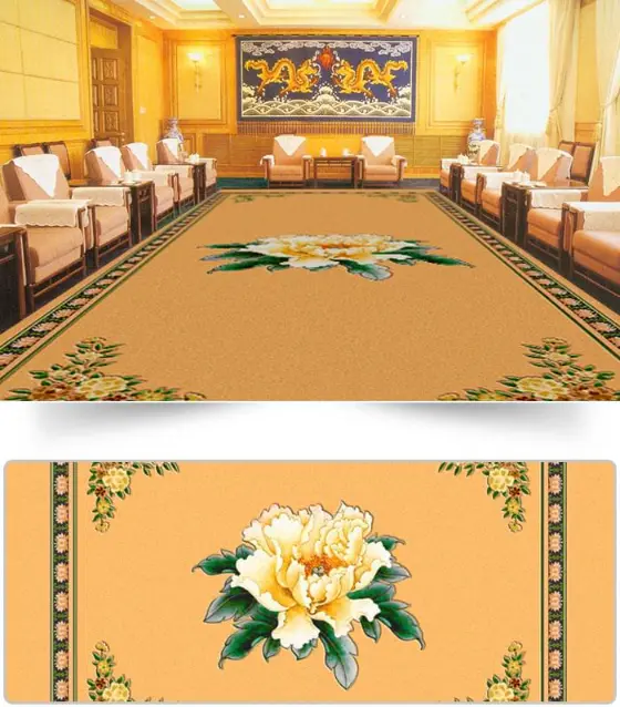 100% New Zealand wool handmade carpet