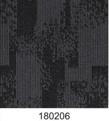 100% Nylon BCF Level Loop Carpet Tile