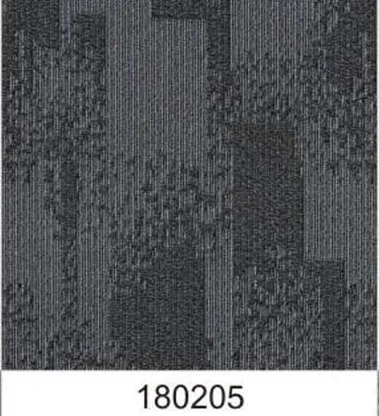 100% Nylon BCF Level Loop Carpet Tile