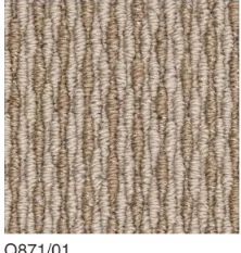 100% Wool Multi-level thick loop carpet