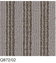 Multi-level thick loop carpet wall to wall
