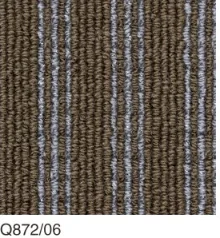 Multi-level thick loop carpet wall to wall