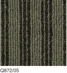 Multi-level thick loop carpet wall to wall